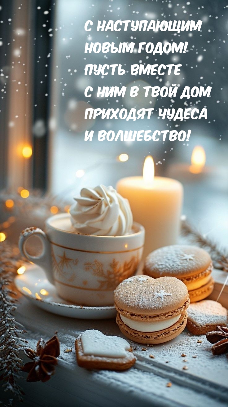 Картинка: С Наступающим Новым Годом! Пусть с ним в твой дом приходят чудеса